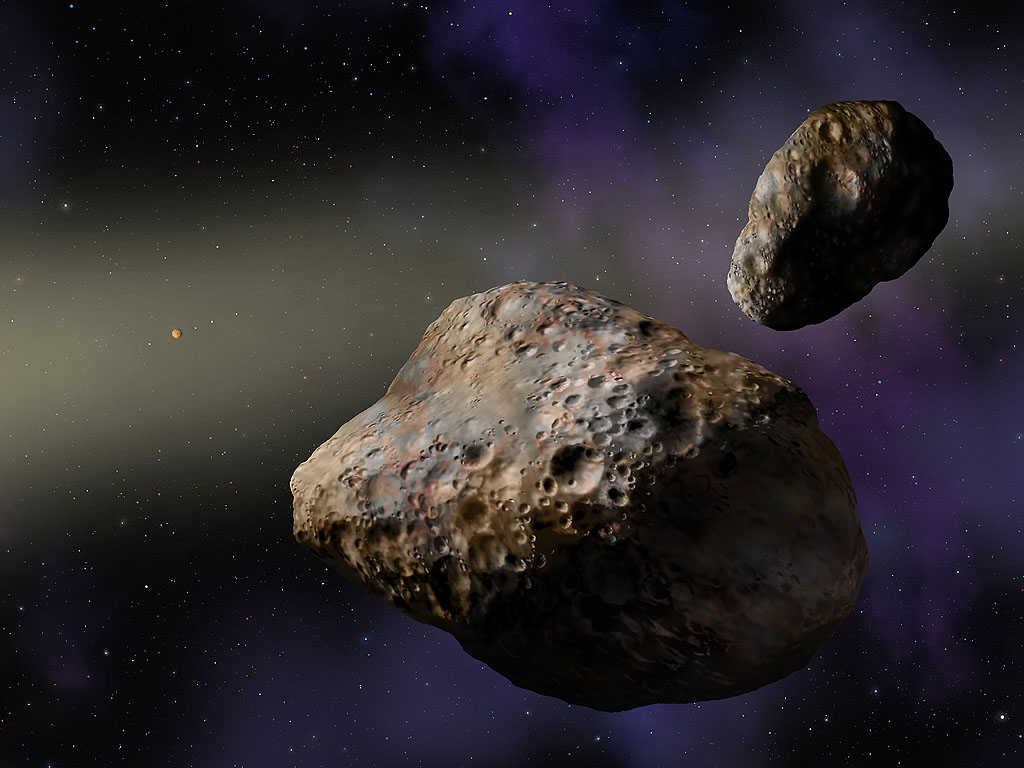 Computer Modeling/Simulation: Asteroid Collision